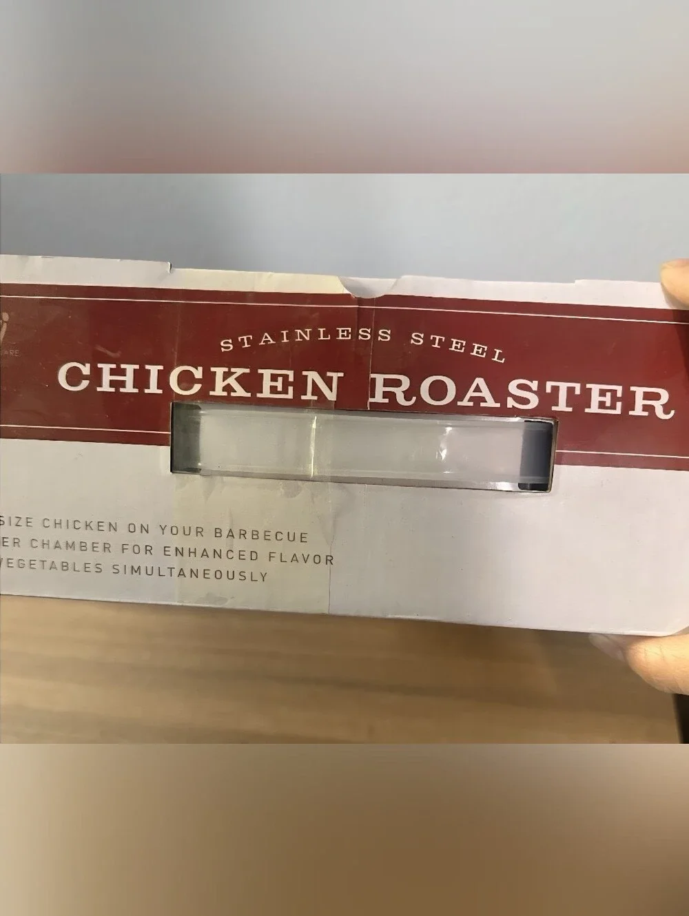 Parini Cookware Chicken Roaster Stainless Steel - Silver